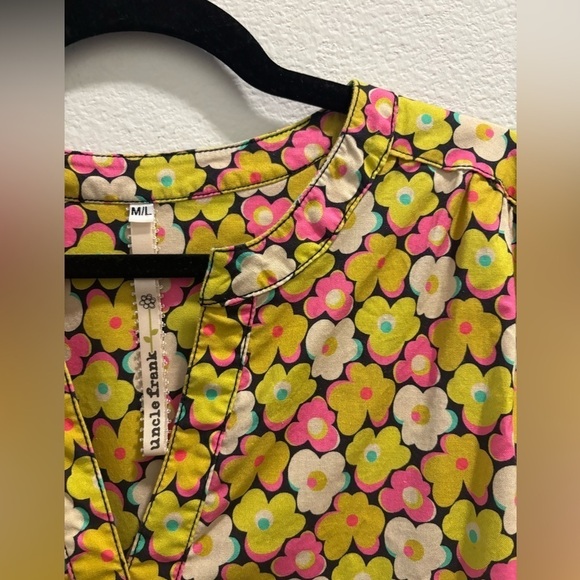 UNCLE FRANK FLOWER POP DRESS | Women’s size M/L - Picture 5 of 8